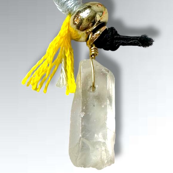 Free People Ariana Ost Dripping In Sun Hair Tie in White Multi NWT Bracelet Boho - Picture 10 of 12